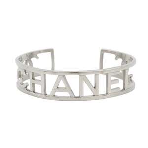 Cc Logo Bracelet Silver-Tone Metal #222128C10B